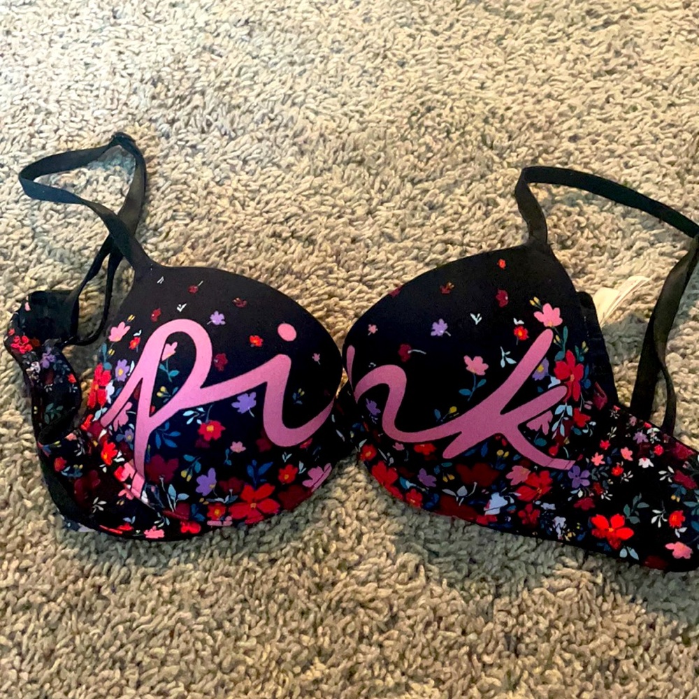 women’s pink bra
